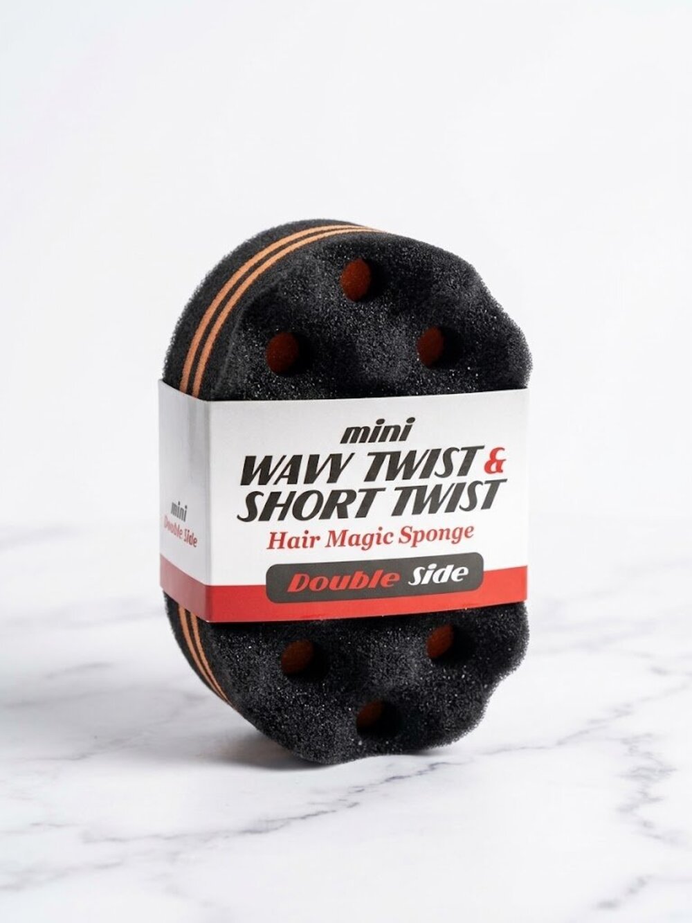 Mini Wavy Twist & Short Hair Magic Sponge Double Side